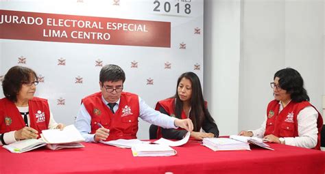 Elecciones 2020 Hoy Se Instalan 34 Jurados Electorales Especiales