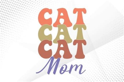 Cat Mom Svg Graphic By Lazy Cute Cat · Creative Fabrica