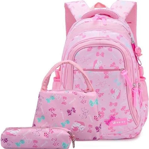 Fille Primaire Sac à Dos Enfant Primaire Set VIPITH de Sac décole 3 en