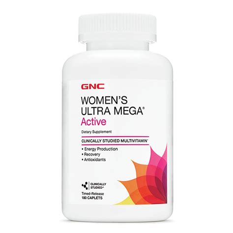 Buy Gnc Womens Ultra Mega Active Caplet 180 S Online At Best Price General Health