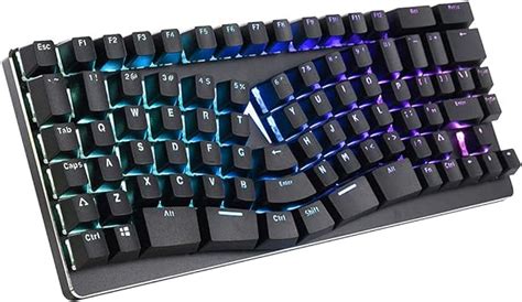 Ergonomic Keyboard Natural Wired Mechanical Gaming Keyboard, X-Bows ...