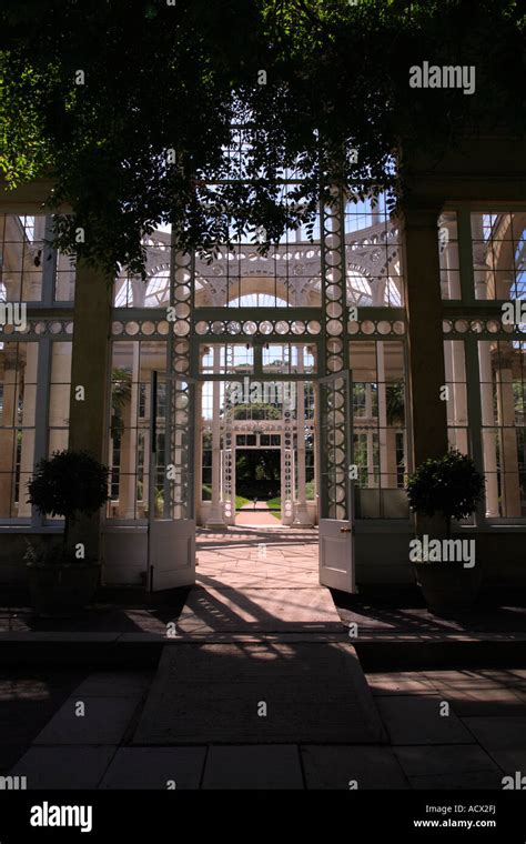 The Great Conservatory Syon Park Brentford London England Stock Photo