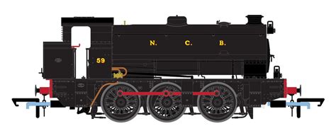 Accurascale Hunslet Austerity 0 6 0 Saddle Tank Ncb North East No59