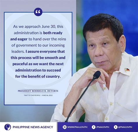 Phil News Agency On Twitter Outgoing President Rodrigo R Duterte