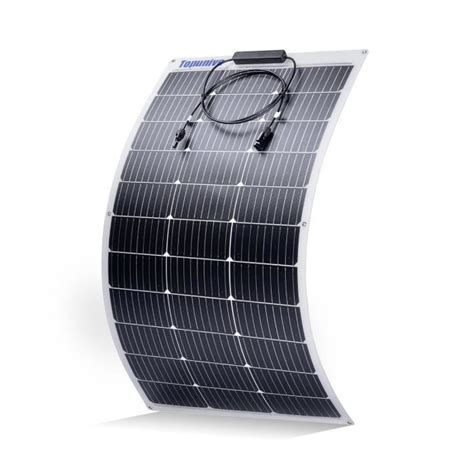 Panneau Solaire Flexible 100 W 12 V Monocristallin Module Solaire Flexible 100 W 12 V