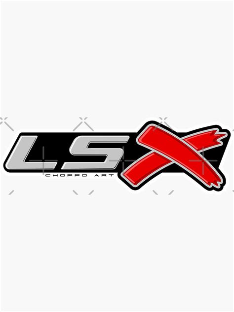 Lsx The World Sticker For Sale By Choppd Art Redbubble