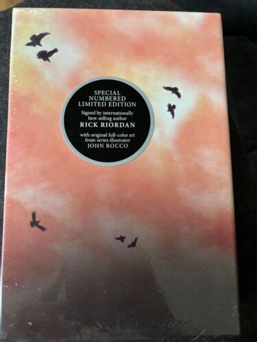 Limited Edition Special Numbered Rick Riordan Signed The Tyrants Tomb