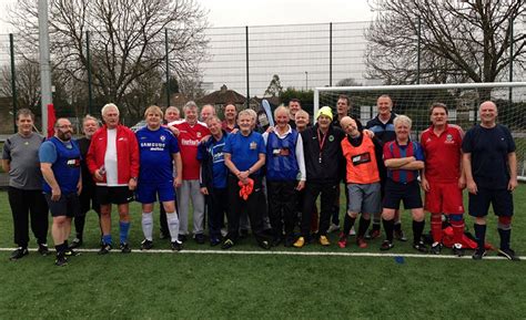 Age Uk B Nes Walking Football Players To Be Joined By Team Of Special