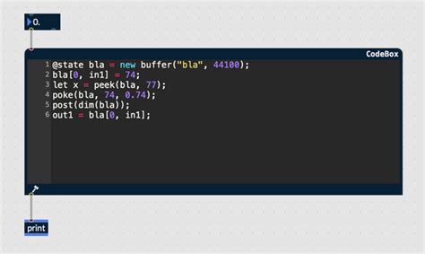 Codebox And Codebox Reference Cycling 74