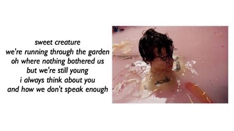 Harry Styles Sweet Creature Lyrics Youtube