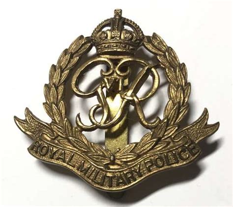 Royal Military Police Cap Badge Circa 1946 52 By Gaunt