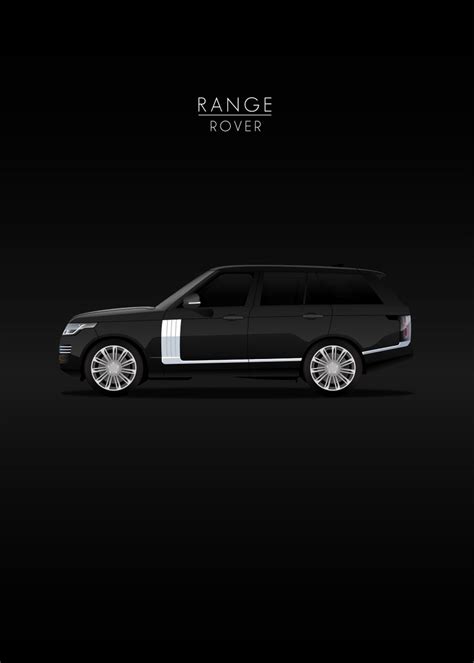 Range Rover Poster By Ahmad Nur Ihsan Displate