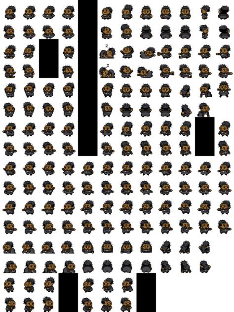 Darkest Timeline Shirley Sprite Sheet Rhawkthorne