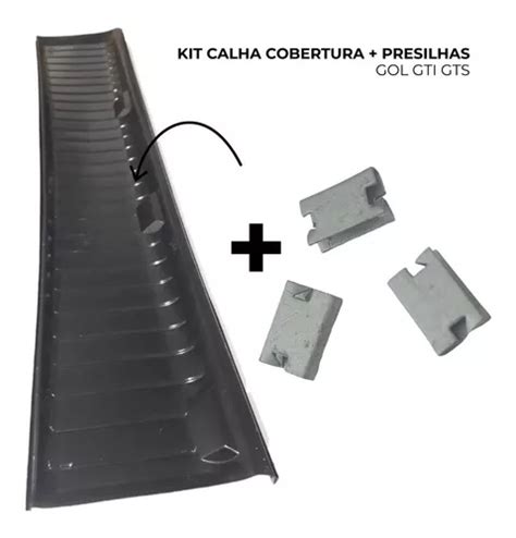 Kit Calha Cobertura E Presilhas Do Ar Gol Gti Gts