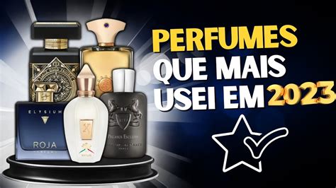 Os Perfumes Que Mais Usei Em 2023 YouTube