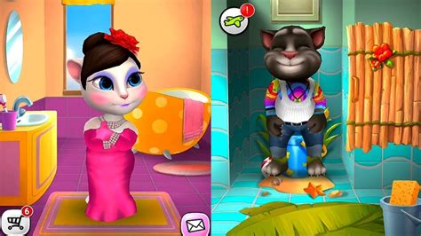 My Talking Tom And My Talking Angela Games Huntershooli