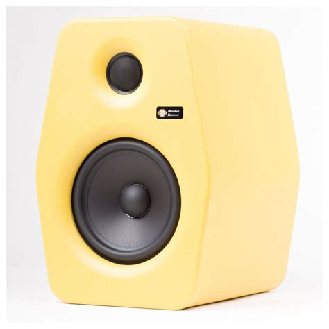 Monkey Banana Turbo 6 Studio Monitor Yellow Gear4music