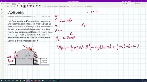 Trabajo y Energía Problema 68 Capítulo 7 Física Universitaria Sears