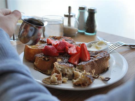 The best breakfast in America includes lots of pancakes and eggs