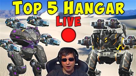 Rocking New Top Best Robots Hangar War Robots Live Stream Gameplay