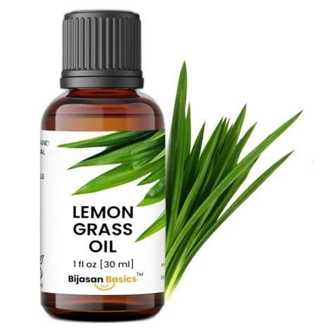 Nature And 100 Pure Lemongrass Essential Oil 30 Ml Bijasan Basics