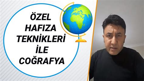 ÖZEL HAFIZA TEKNİKLERİ İLE COĞRAFYA ÖNEMLİ BİLGİLER KPSS 2 YouTube