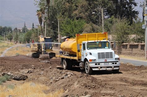 Andes on line Partió el levantamiento de tierra para construcción de