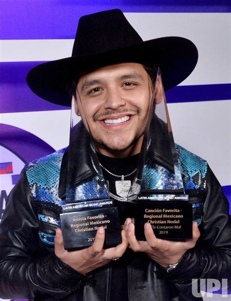 Photo: Christian Nodal wins awards at Latin American Music Awards in ...