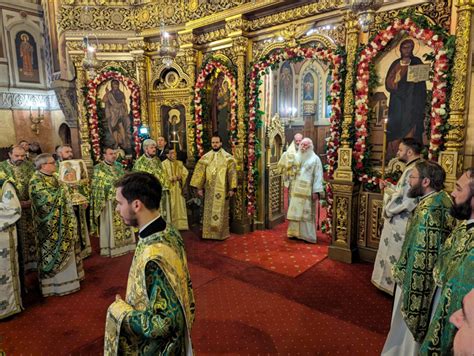 FOTO PS Emilian la hramul Catedralei Mitropolitane din Timișoara