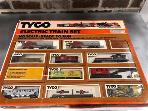 Tyco Santa Fe Ho Scale Vintage Train Set 1950672855