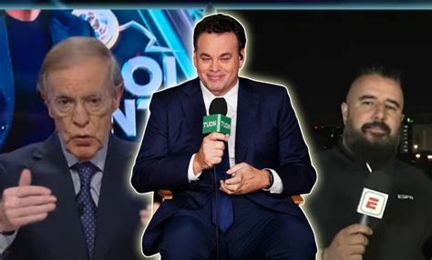 José Ramón Fernández Y Álvaro Morales Lanzaron Una Indirecta A David Faitelson Yo No Te