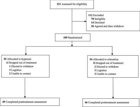 Consort Flow Chart Of The Study Participants Through The Trial