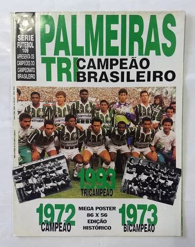 Revista P Ster Palmeiras Campe O Brasileiro Usada R Em S O