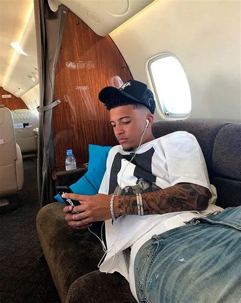 Inside Former Man United Star Jadon Sancho S Private Holiday Jet