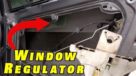 How To Replace Vw Window Regulator Passat Rear Window Youtube