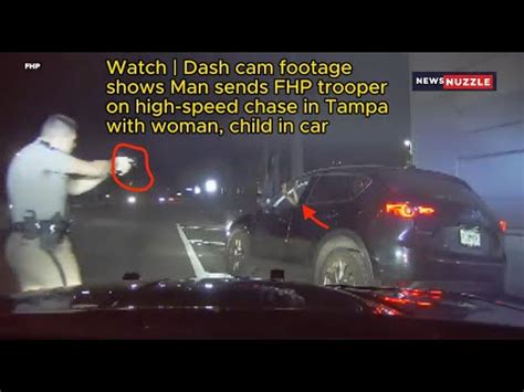 Dash Cam Footage Shows Man Sends Fhp Trooper On High Speed Chase In