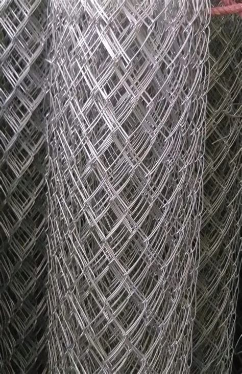 Galvanized Gi Chain Link Mesh Mesh Size Inch Wire Diameter