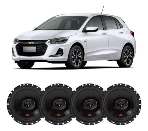 Kit 4 Alto Falantes Chevrolet Gm Onix Hatch Jbl 6 Polegadas Frete grátis