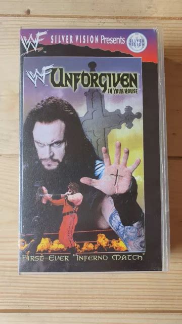 Wwe Wwf Unforgiven 1998 Vhs Video Tape Wrestling Wwe Wcw Aew Nwo Tna