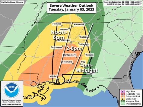 Strongsevere Storms Possible Tomorrow Afternoonevening The Alabama