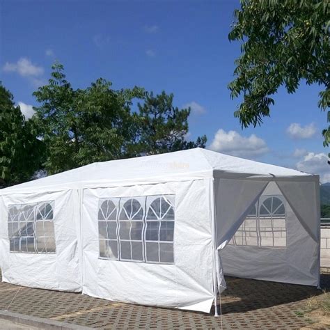 20 x 40 White PVC Party Tent Canopy Durable Gazebo