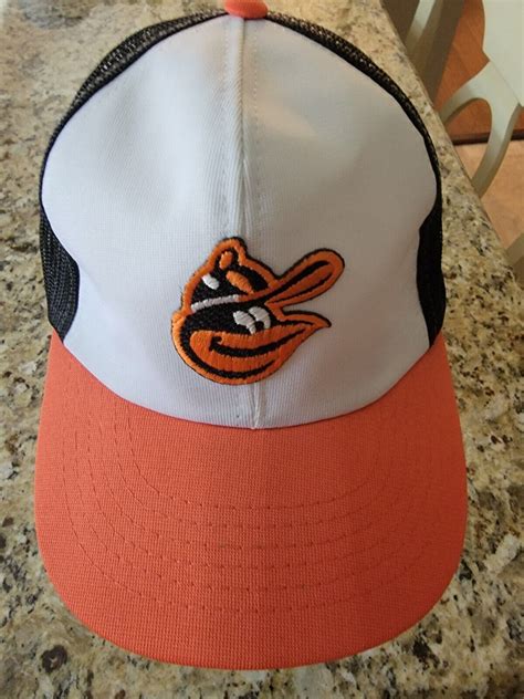 Baltimore Orioles Original MLB Logo Snapback Mesh Cap Gem