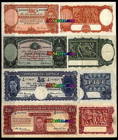 Australia banknotes - Australia paper money catalog and Australian ...