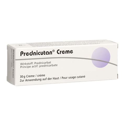 PREDNICUTAN Creme 2 5 Mg G Tb 30 G Online Bestellen