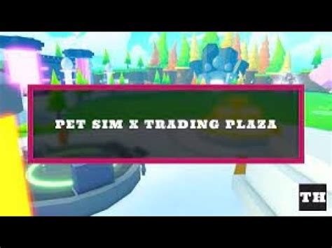 Odc Z Trading Plazy W Pet Symulator X Z Moim Koleg Youtube