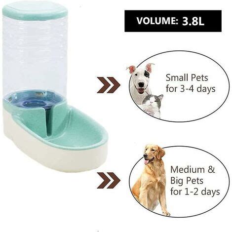 Distributeur Croquettes Et Eau Automatique Pour Chat Chien Eau