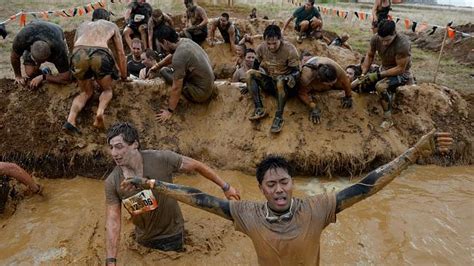 Picture Special Mud Sweat And The Odd Tear At Tough Mudder In Phillip