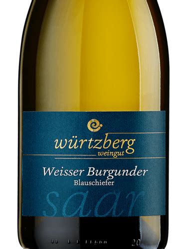 Weingut Würtzberg Blauschiefer Weisser Burgunder Vivino US