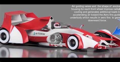 Futuristic F1 Car Autodesk Community Gallery