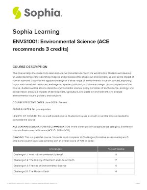 Sophia Enviormental Sci Milestone That S Retake